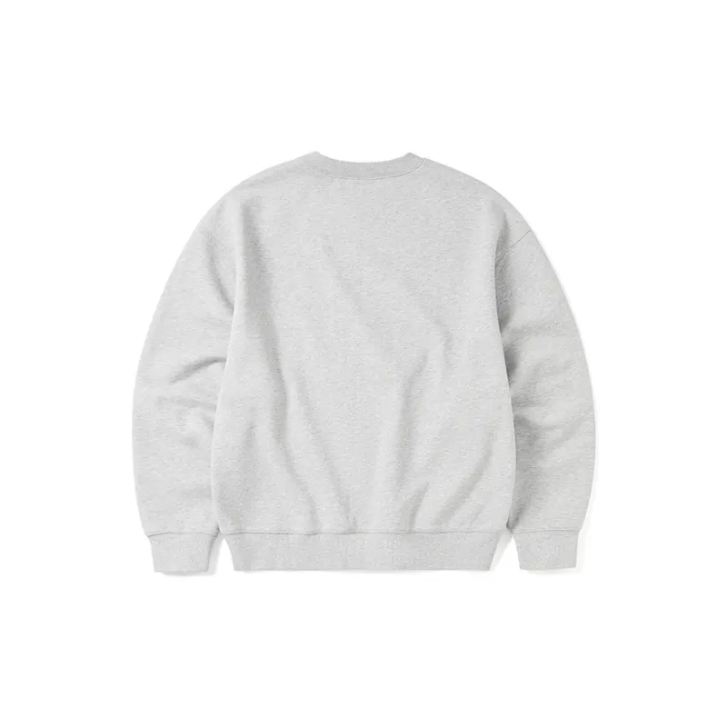 Phew Sweatshirt Unisex Light Gray-1