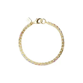 Crystal Haze Brass Bracelets Women's Gold