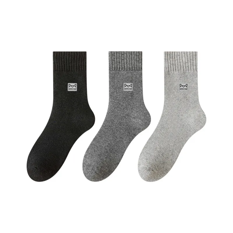 MIIOW Mid Calf Socks Unisex 3 Pack-70