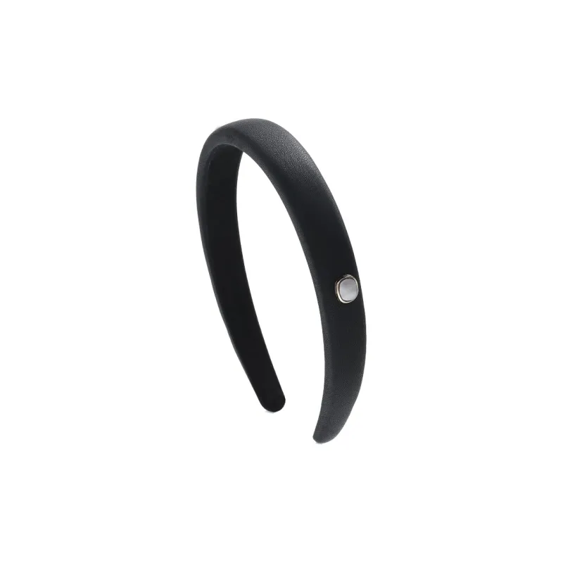 UNABERRY PU Acrylic Hair Ties Headbands Women's-4