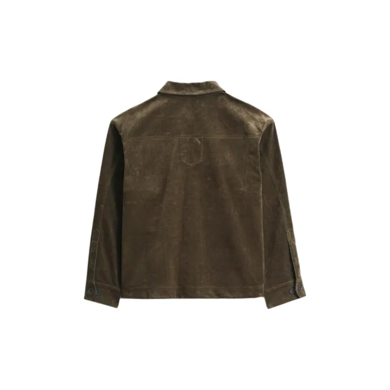 ZARA SRPLS Series Shirts Men Dark Khaki-1