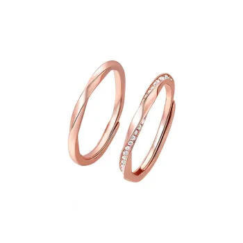 Danfu 999 Fine Silver Rings Unisex