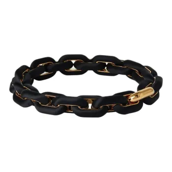 Loro Piana Brass Necklaces Women's Black