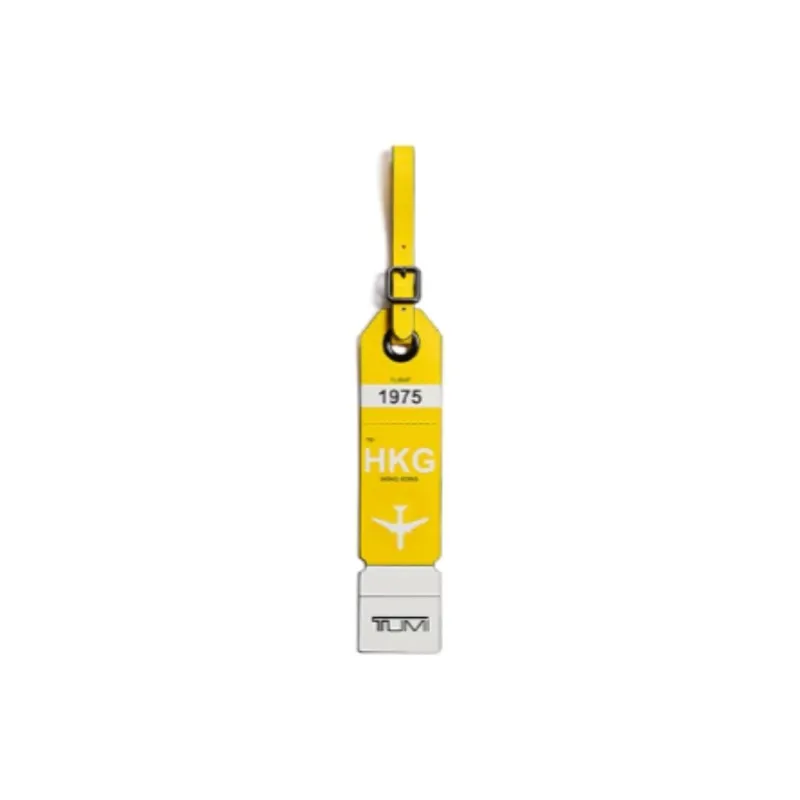 TUMI Travel Access Luggage Tags Yellow-0