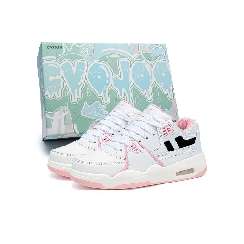 CVOJOO Puffy Shoes Low Top Skateboard Shoes Unisex-43
