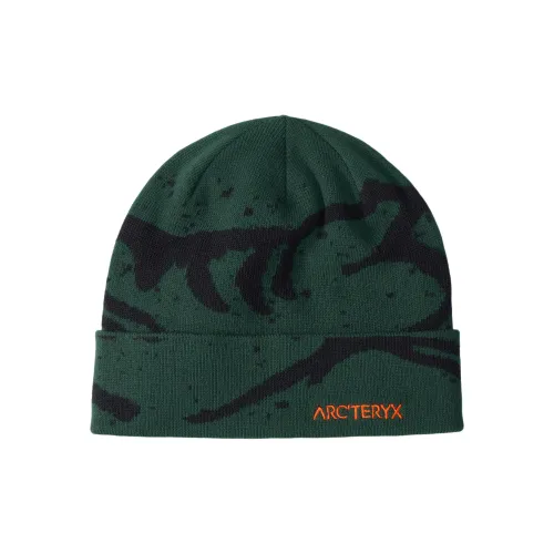 Arcteryx Recycled Polyester, Elastane Beanies Men's Green