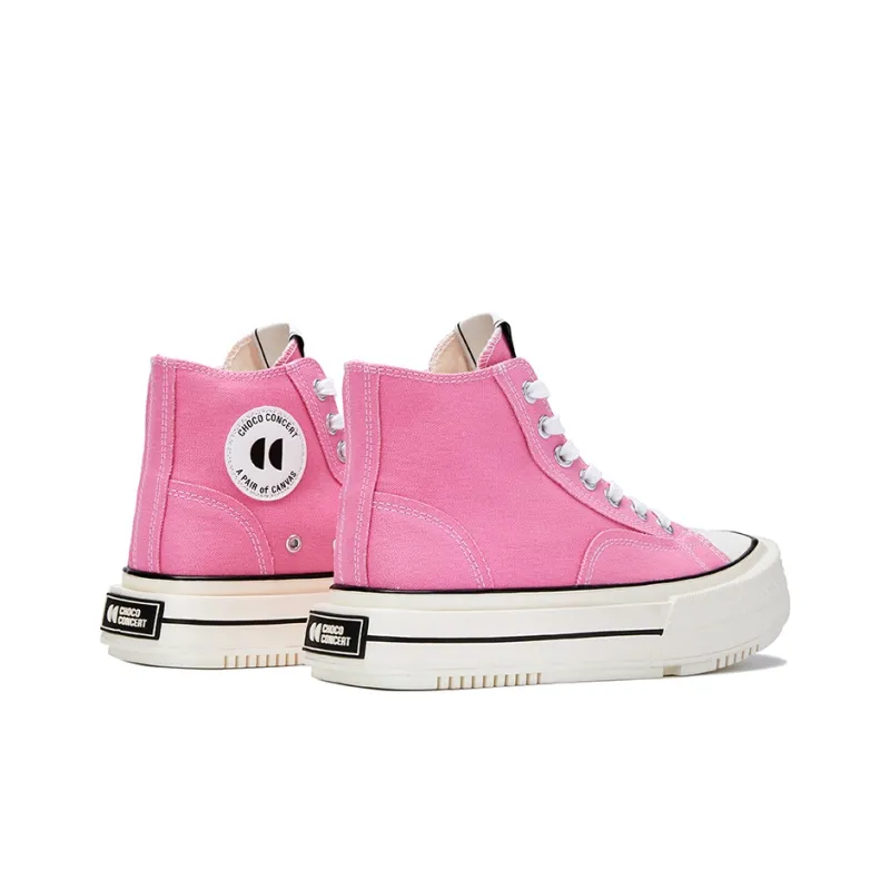 CHOCO CONCERT Canvas Shoes Unisex Pink-3