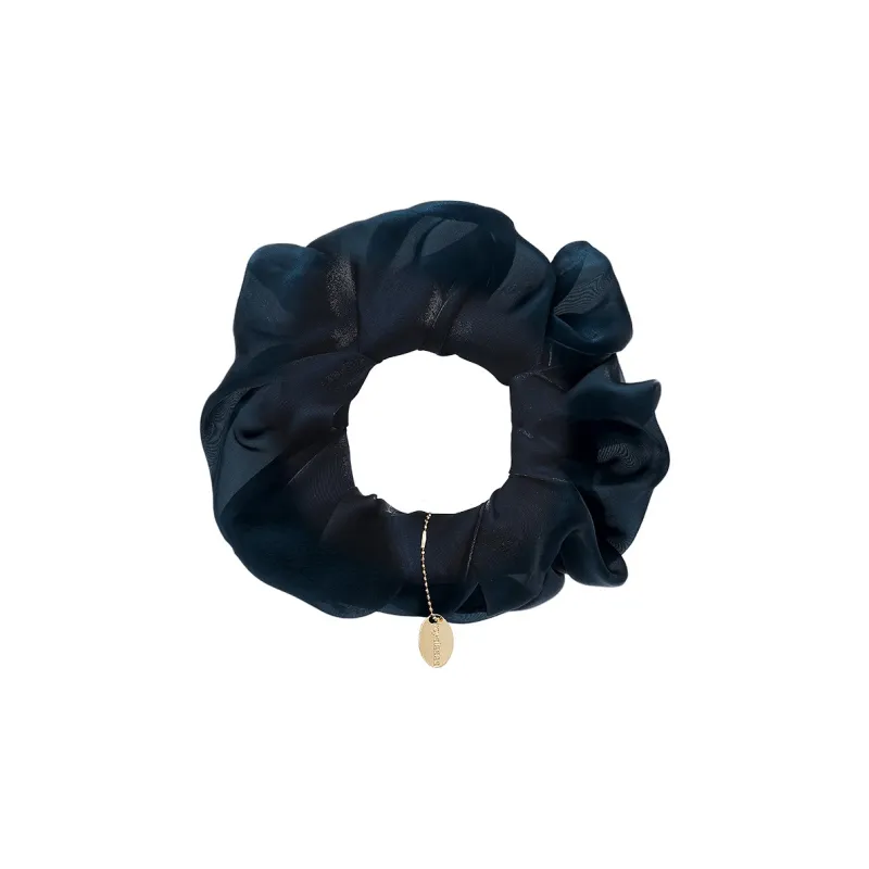 ROYALSASA Silk Chiffon Hair Tie Women's-4