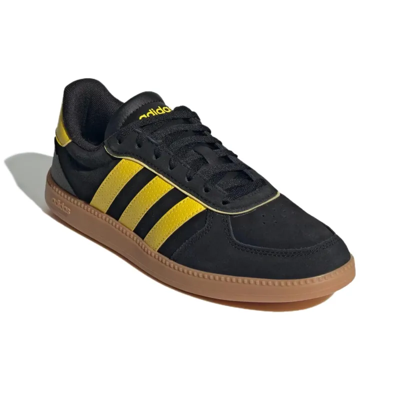 Adidas Breaknet Sleek Core Black Yellow Powder Yellow Women's-2