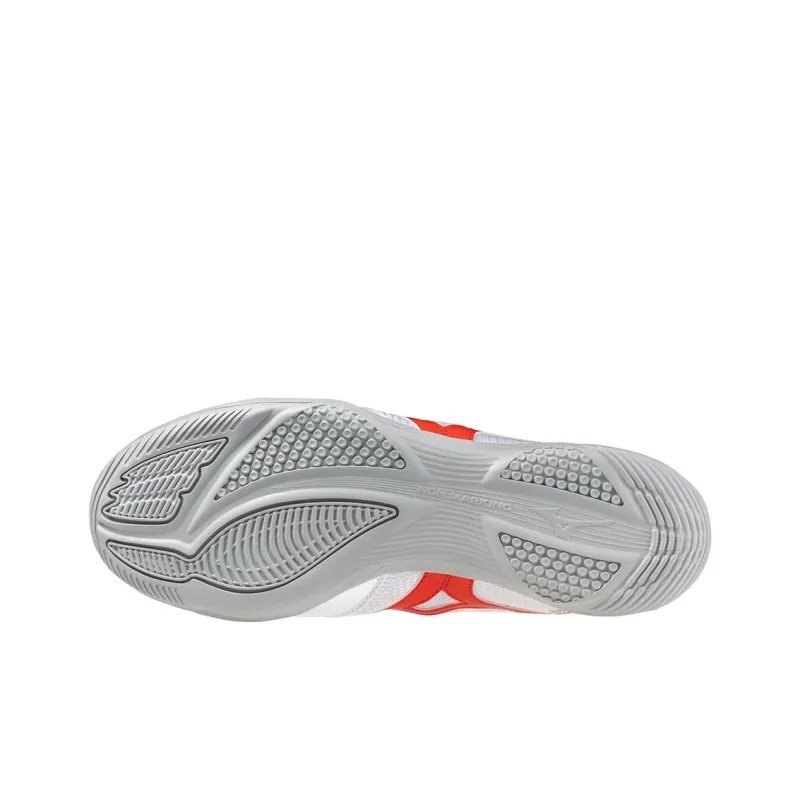 Mizuno Mrl Sala Club In 'White Radiant Red'-3