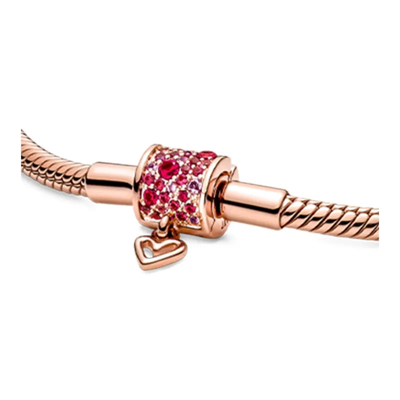 Pandora Copper Silver Alloy Bracelets Unisex-58