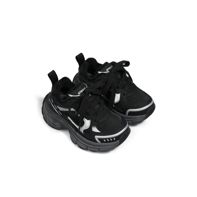 ST&SAT Slip Resistant Lightweight Cushioning Warm Low Top Kids Lifestyle Shoes Kids'-16