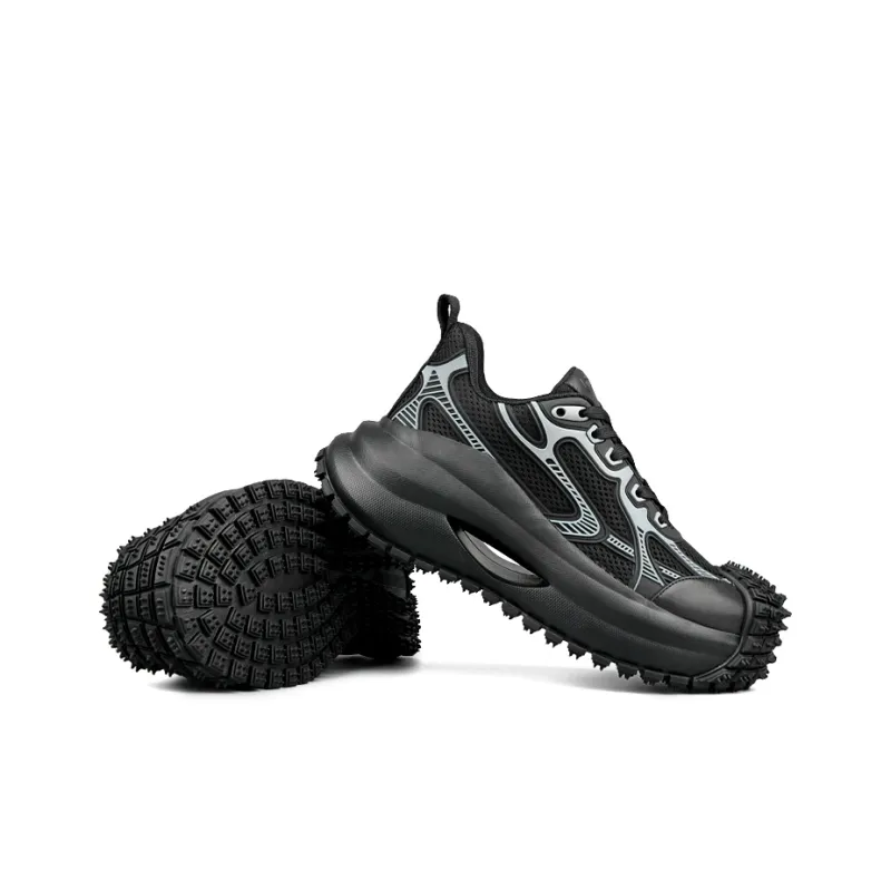 LOHAN·SIR Cushioned Slip-Resistant Height Increasing Low-Top Chunky Sneakers Men's-10