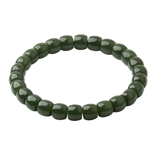 Honglangji Barrel Bead Beaded Bracelet Jasper Women's