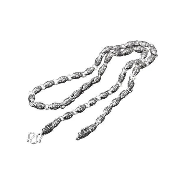 CUTE DAME S925 Silver Necklaces Unisex Silver-0