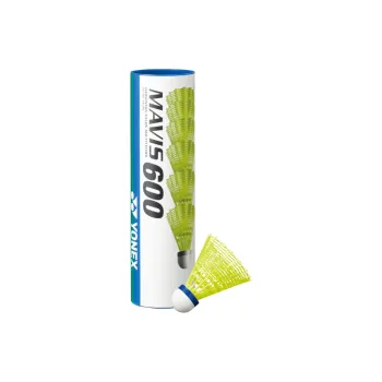 YONEX M600 Nylon Shuttlecock 6 Pack Nylon Training Outdoor & Indoor Shuttlecocks