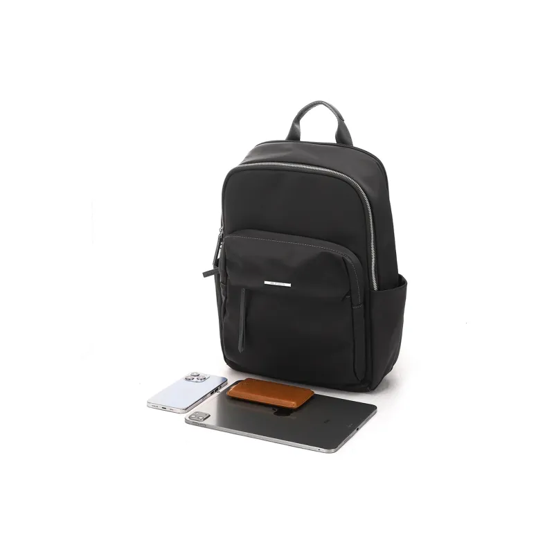 RED DRAGONFLY Fabric Backpack Unisex Apricot/Dark Gray/Black-9