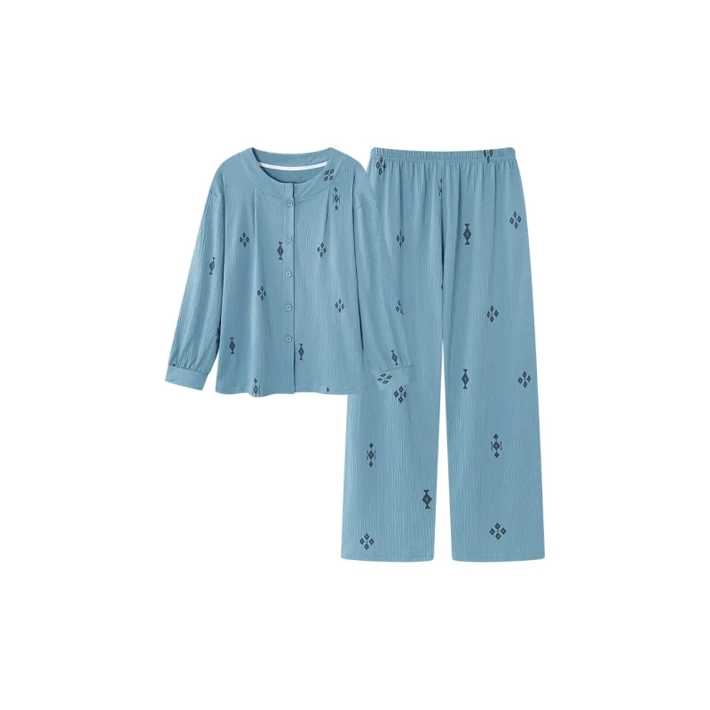 MADALLO Pajama Set Women's Sky Blue-0