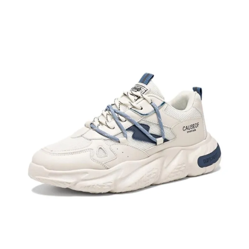 Topland Non-slip Support Low-Top Chunky Sneakers Men's-1