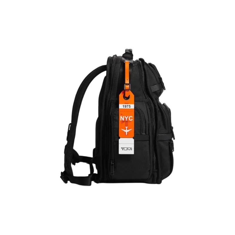 TUMI Travel Access Luggage Tags Orange-1