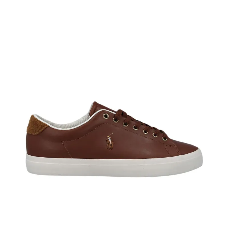 Polo Ralph Lauren Low Top Skateboard Shoes Men's Brown-1