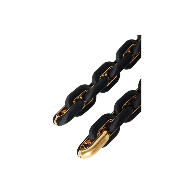 Loro Piana Brass Necklaces Women's Black-2