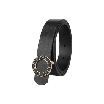 CATELLES Top Grain Cow Leather Leather Belts Women's Width 2.4CM