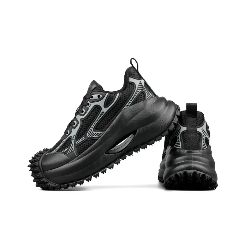 LOHAN·SIR Cushioned Slip-Resistant Height Increasing Low-Top Chunky Sneakers Men's-8