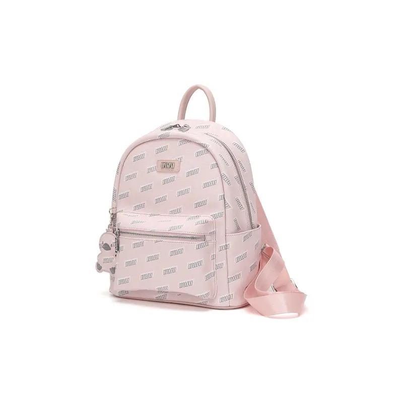 SEPTWOLVES PVC Backpack Regular Women's Pink-1