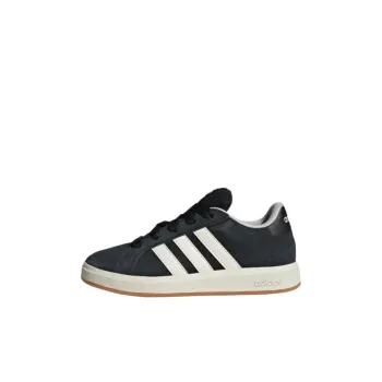 Adidas Anti Slip Wear Resistant Low Top Kids' Skateboarding Shoes Black White Kids'