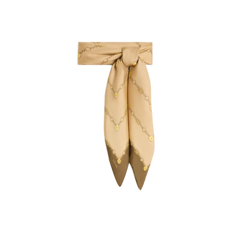 CELINE Square In Arc De Triomphe Silk Twill-1
