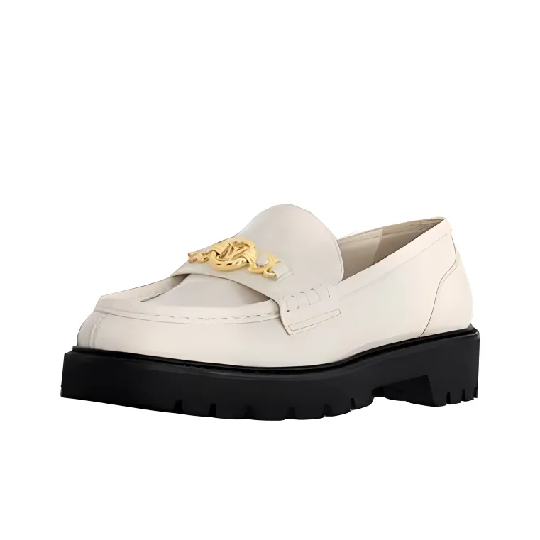 LOUIS VUITTON District Loafers Women's White-0