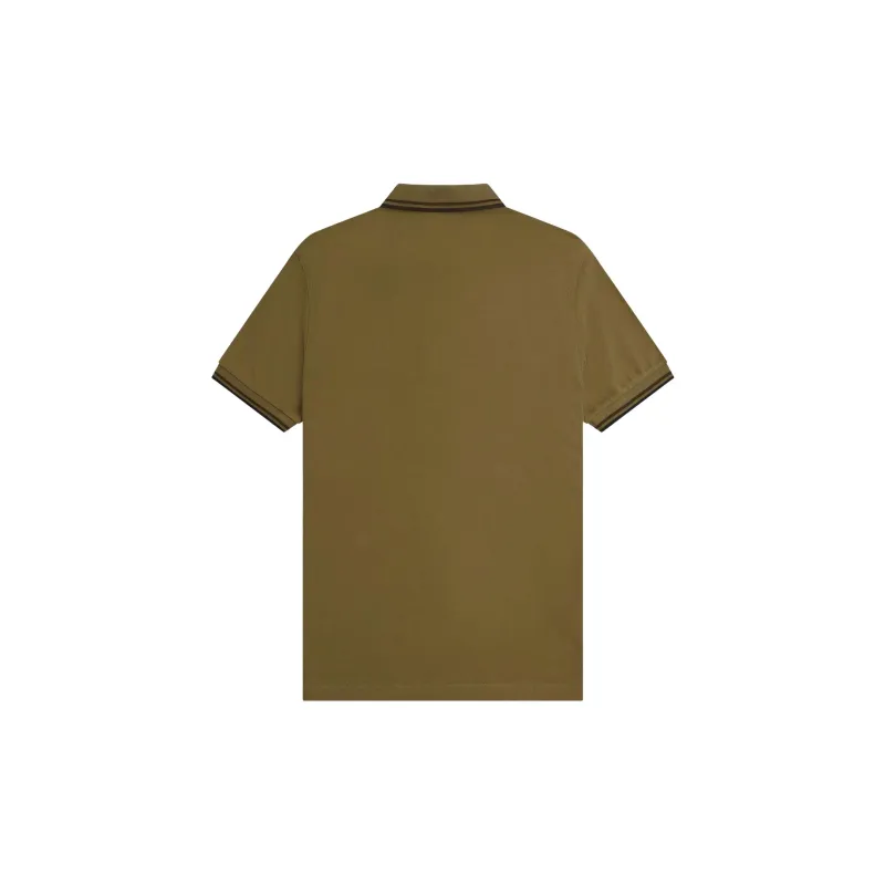 FRED PERRY Polo Shirt Men's Green-1