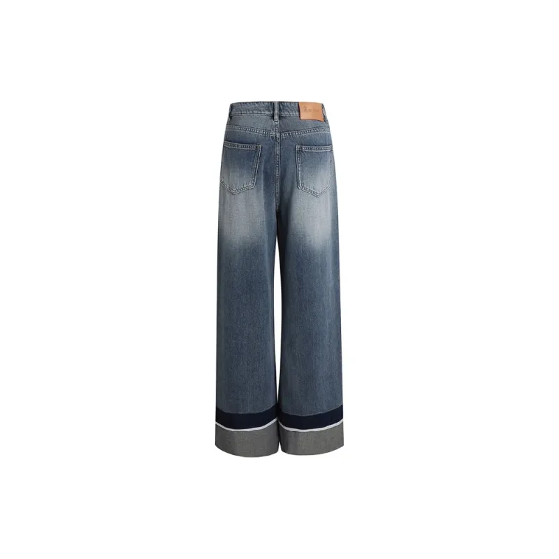 LIUREGALI Jeans Women's Blue-1