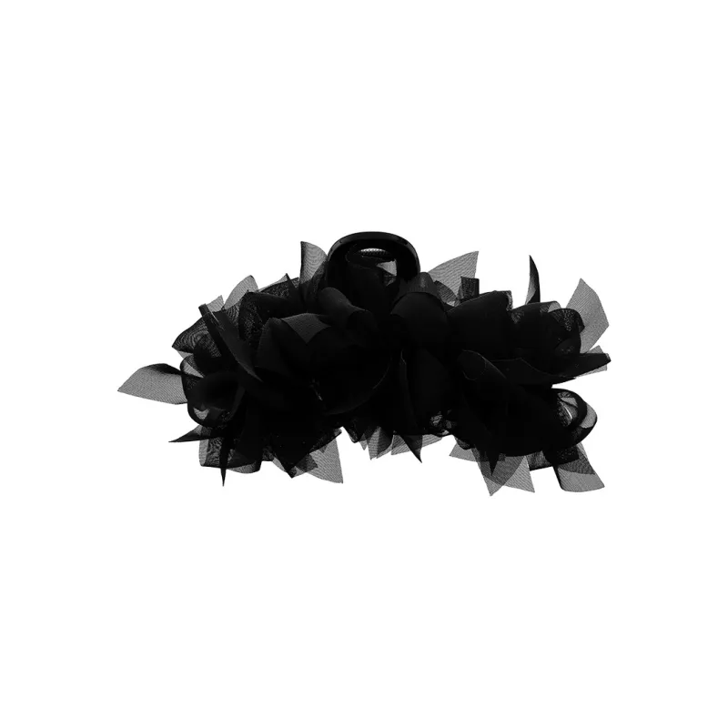 ROYALSASA Silk Chiffon, Acrylic Claw Clip Hair Claw Clip Women's-4