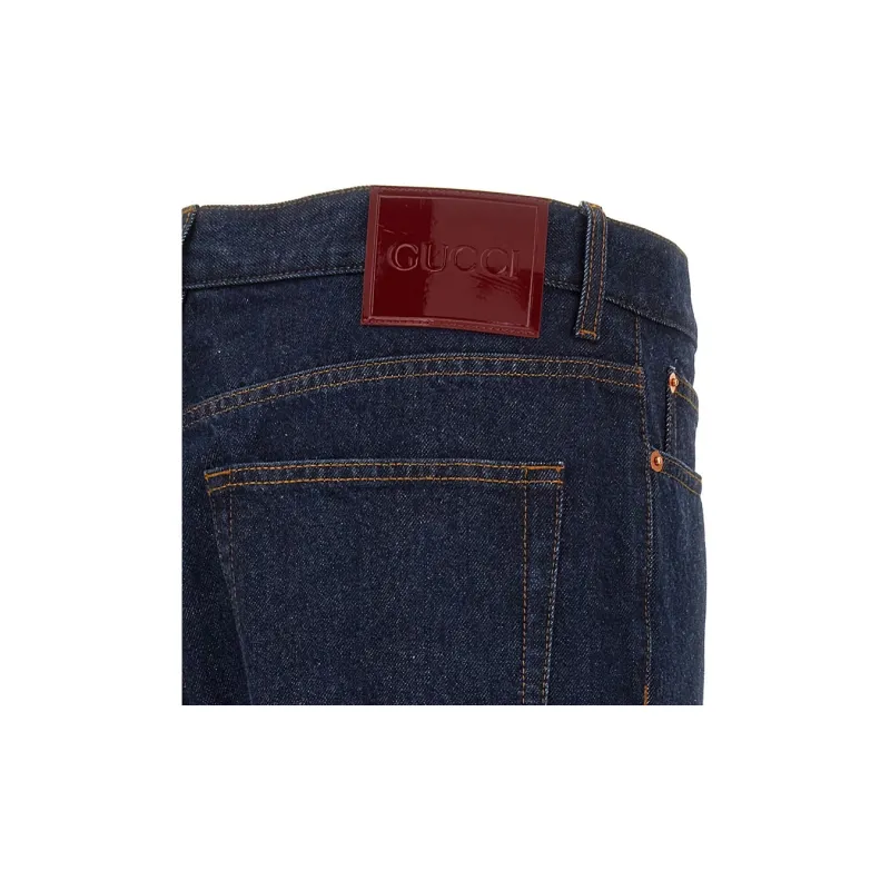 GUCCI Loose Fit Jeans-5