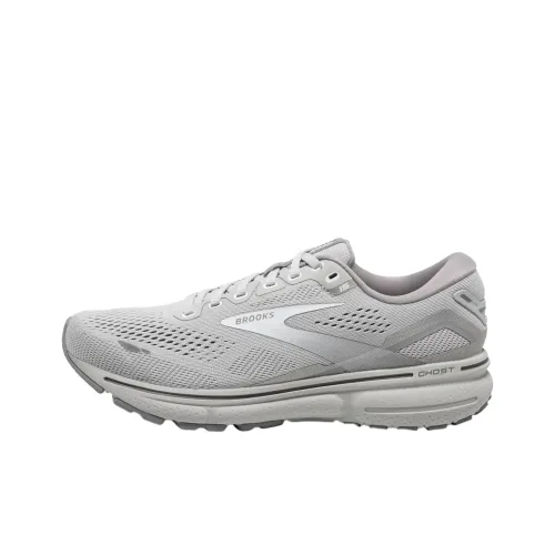 Brooks Ghost 15 Anti Slip Wear Resistant Low Top Running Shoes Women's Gray
