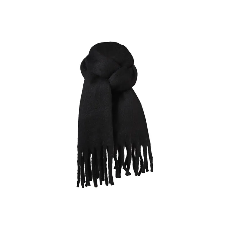15 MINS Polyester Knit Scarves Women's Multicolor-10