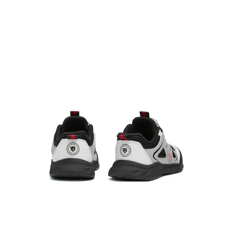 TARANIS Anti Slip And Wear Resistant Breathable Kids' Running Shoes Black/Gray/White Children Aged 3 7 Years Old-3