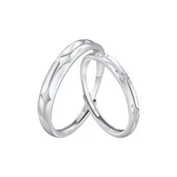 LIANDUO S925 Silver Rings Unisex