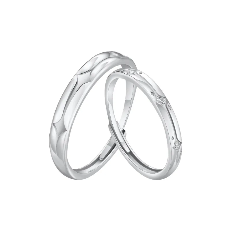 LIANDUO S925 Silver Rings Unisex-0