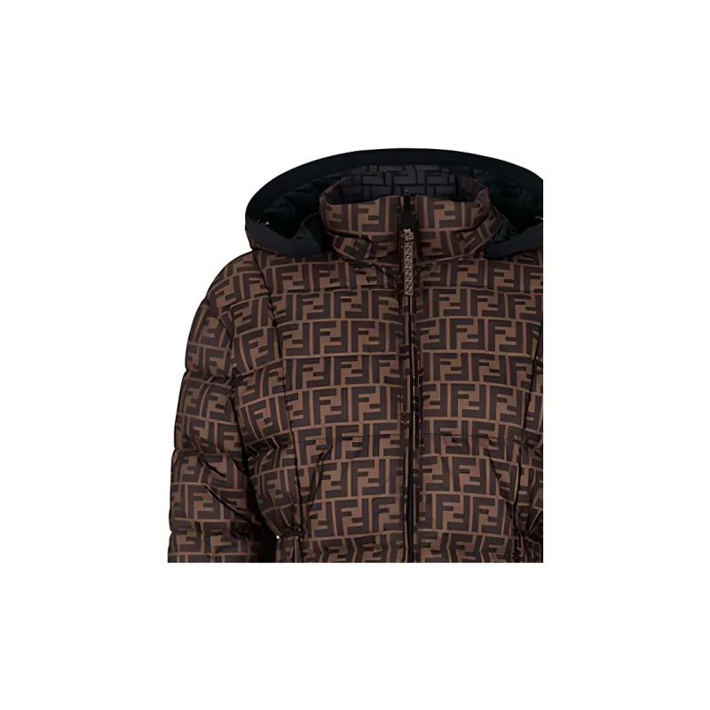 FENDI Reversible FF embossed Ski Jacket-3