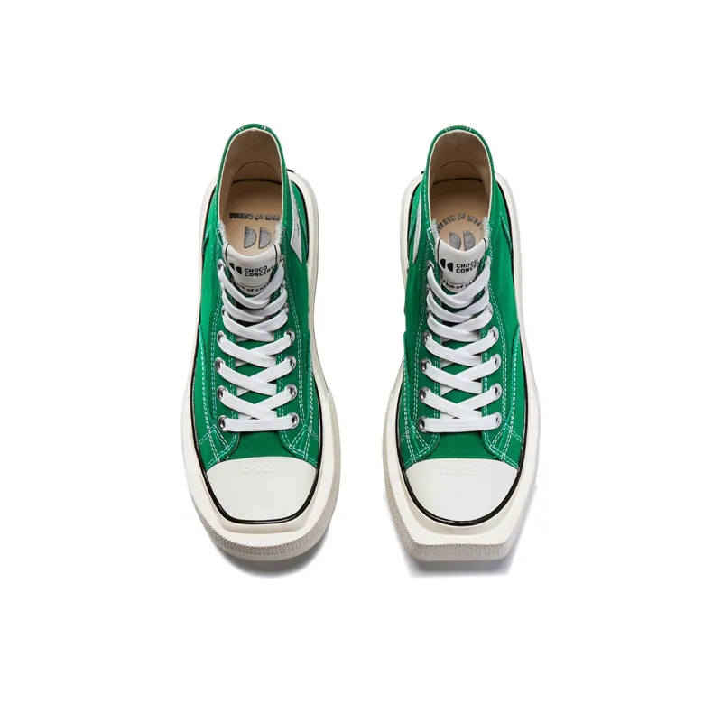 CHOCO CONCERT Canvas Shoes Unisex Canvas Green-6