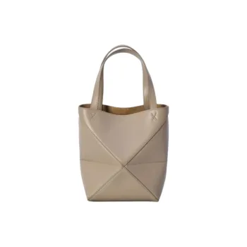 LOEWE Puzzle Calfskin Shoulder Bag, Crossbody Bag, Handbag Mini Women's Sand