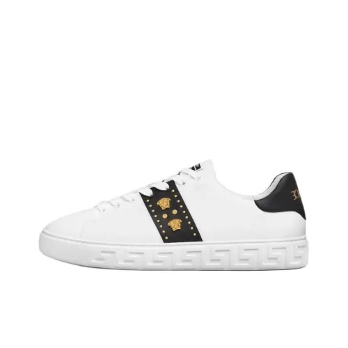 FANSIZHE Greca Low Top Skateboard Shoes Men's White