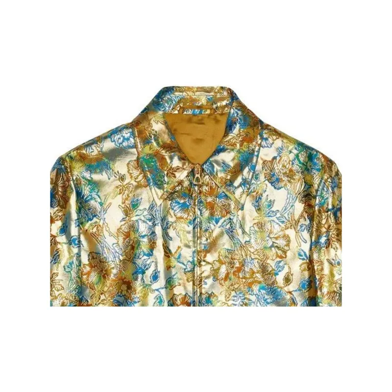 GUCCI Love Parade Metallic Jacket-6