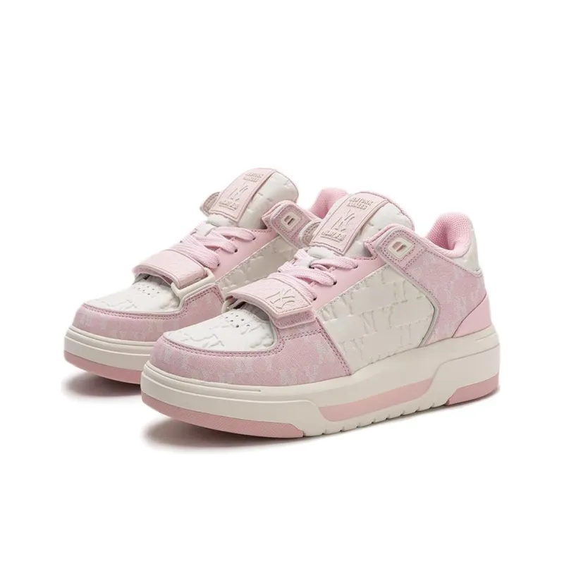 MLB Chunky Liner 24SS Low Top Skateboard Shoes Unisex Pink-2