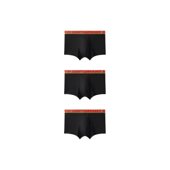 GXG Boxer Shorts Men's 3 Pack Black Red