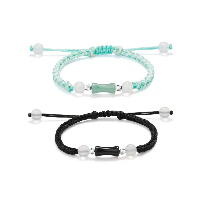 AGOVSKI Braided String Bracelets Unisex-6