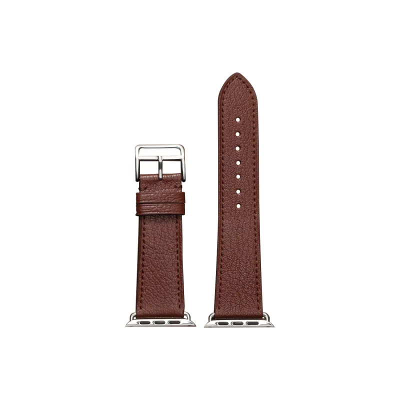 MILANQIAN M&Q Apple Compatibility Watch Band 38 49MM Watch Dial All Genuine Leather Material-5